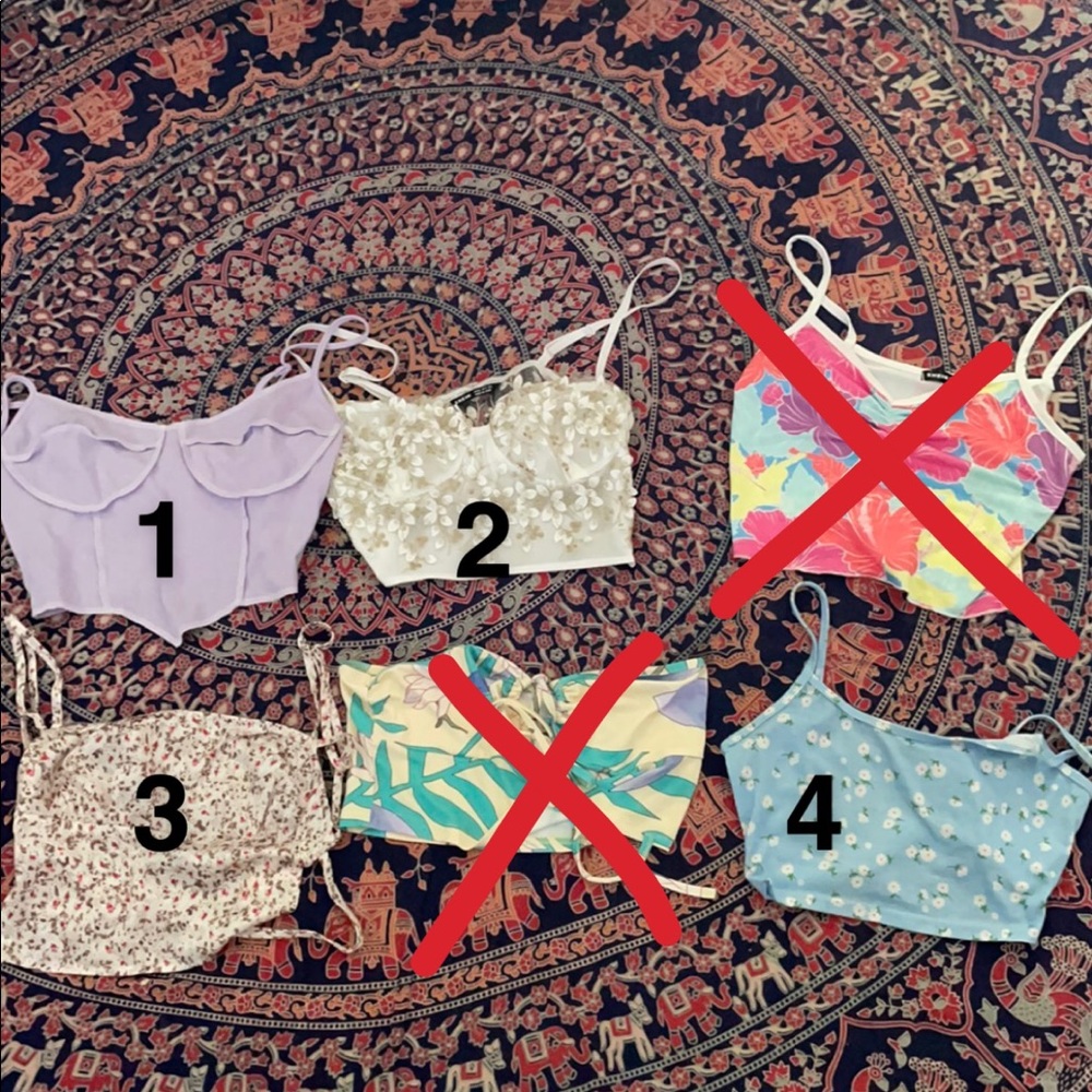 9 shein shirts